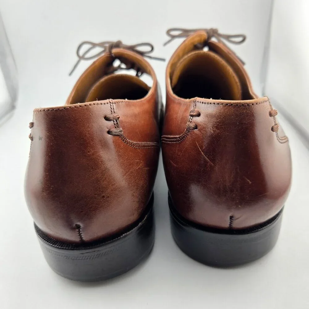 Dockers Men's Brown Leather Oxford Dress Shoes Size 13